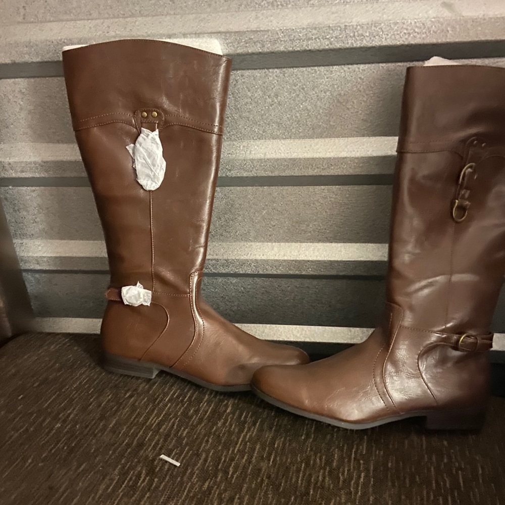 Brown Unisa tall boots